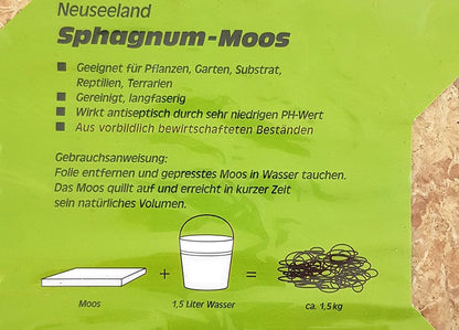 Sphagnum Moos trocken gepresst BestGrow