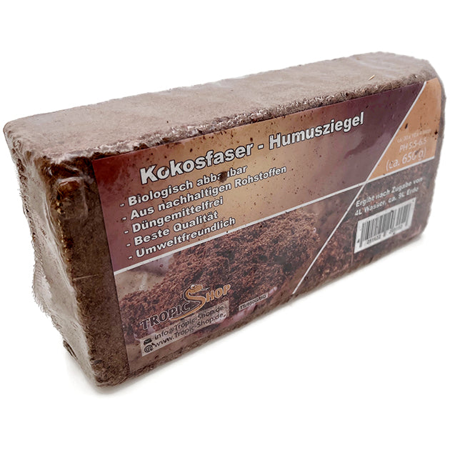 Kokosfaser-Humusziegel - Kokossubstrat